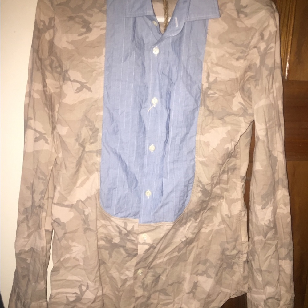 Camo tux button down - Picture 5 of 5